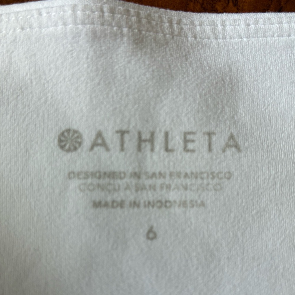 Athleta Endless Pant White size 6 - Picture 5 of 8